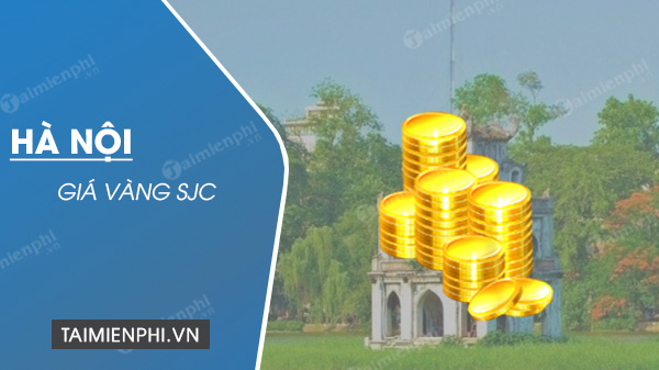 Giá vàng SJC tại Hà Nội