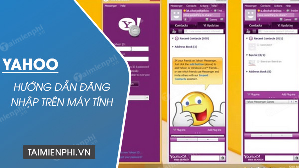 Huong dan sign in Yahoo