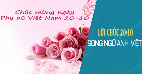 loi chuc 20 10 song ngu anh viet