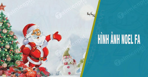 hinh anh noel fa giang sinh co don
