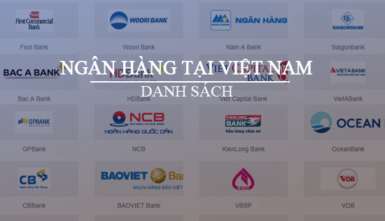 Danh sách ngân hàng tại Việt Nam 2020 0