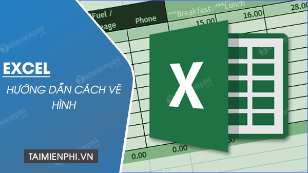 Cach ve vong tron trong Excel