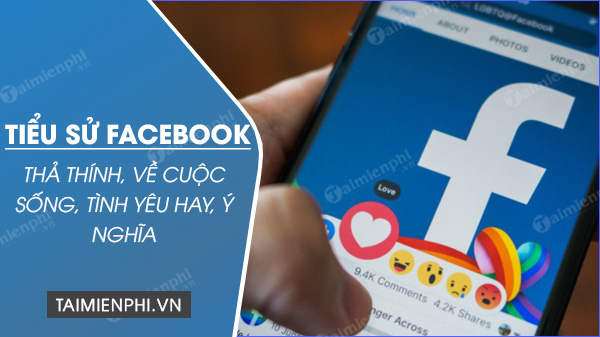 Tiểu Sử Facebook (Fb) Hay Ngắn Gọn, Bá Đạo Cho Profile Cực Chất