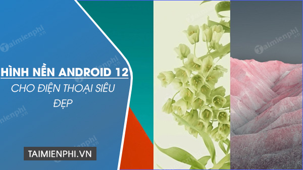 Full bộ hình nền Android 12 siêu đẹp
