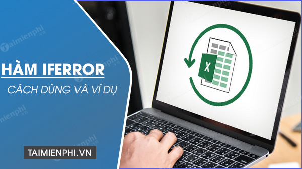 ham iferror trong excel