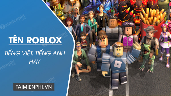 Nếu bạn là một fan hâm mộ của Roblox, hãy khám phá các tên đặc biệt trong trò chơi để mang đến cho bản thân những trải nghiệm mới và thú vị. Cùng xem ảnh và tìm hiểu về các tên đặc biệt trong Roblox nhé!