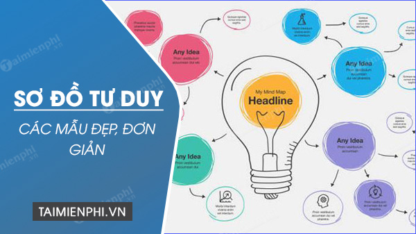 Tuyển tập 99 Mẫu sơ đồ tư duy đẹp đơn giản môn văn Tải miễn phí