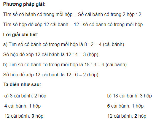 giai toan lop 4 trang 21 22 sach ctst tap 1 bai toan lien quan den rut ve don vi tiep theo 2