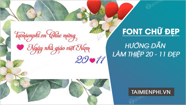 Cách làm thiệp 20/11 trên Powerpoint