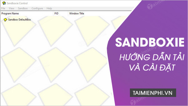 download and install sandboxie