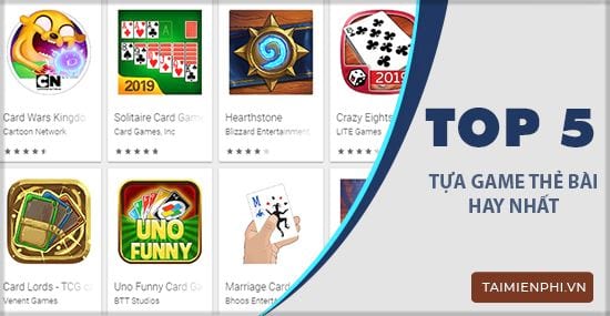 top game the bai hay nhat