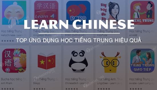 top ung dung hoc tieng trung tren dien thoai