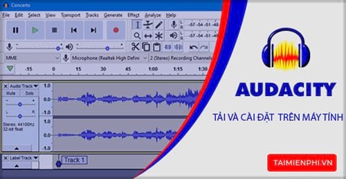 cach tai va cai dat audacity tren may tinh