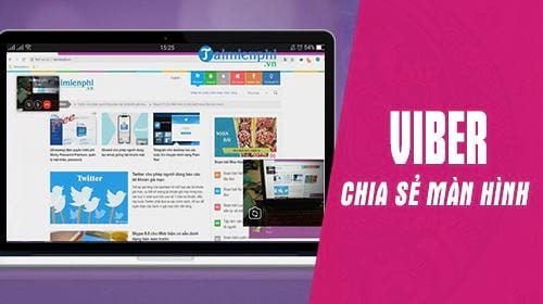 Hướng dẫn chia sẻ màn hình gọi video trên Viber