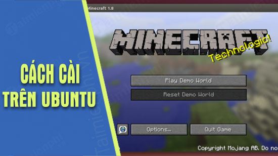 Cách cài Minecraft trên Ubuntu