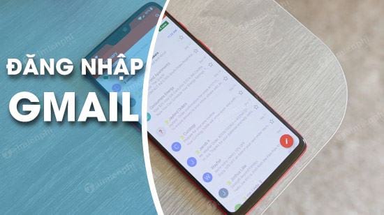 dang nhap gmail tren dien thoai android