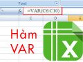 Tính phương sai trong Excel có thể áp dụng cho những loại dữ liệu nào, và có những lưu ý gì cần quan tâm khi sử dụng các công thức hay hàm tính toán này?
