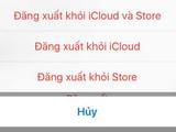 Cách xóa tài khoản Apple ID, delete iD Apple trên iPhone, iPad