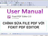 Cách chỉnh sửa văn bản trong file PDF với Foxit PDF Editor? 
