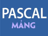 Mảng trong Pascal, cú pháp và ví dụ minh họa