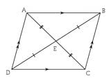 Cách tính toán điểm giữa của hình bình hành để tính chu vi?
