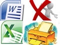 Làm sao để tìm thư mục Print trong hộp thoại Services để huỷ lệnh in trong Excel?
