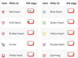 Tổng hợp iCon Facebook trái tim đẹp nhất - Thủ thuật ( https://thuthuat.taimienphi.vn › tong-... ) 