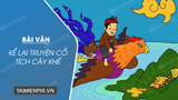 tả bài văn ăn khế trả vàng