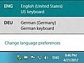 Hướng dẫn hiển thị thanh Language Bar trên Taskbar