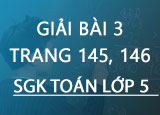 Solve problem 3 on pages 145 and 146 of the 5th-grade math textbook ...