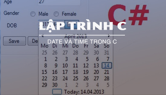 Date và Time trong C++ - Thủ thuật