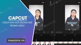 cách chỉnh sửa giọng nói trong video