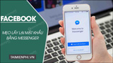 How to recover Facebook password with Messenger quickly and effectively
