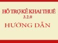 Cài HTKK, sử dụng HTKK 4.4.2, hỗ trợ kê khai thuế 2020